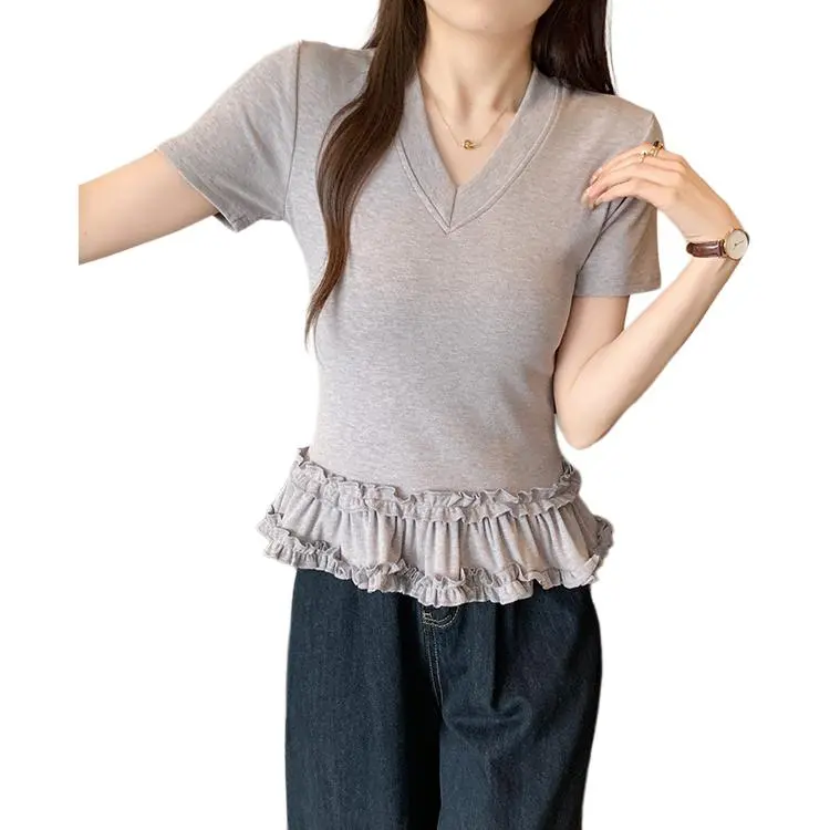 Dior Beauty Set in Sleeve T Shirt Women's-13