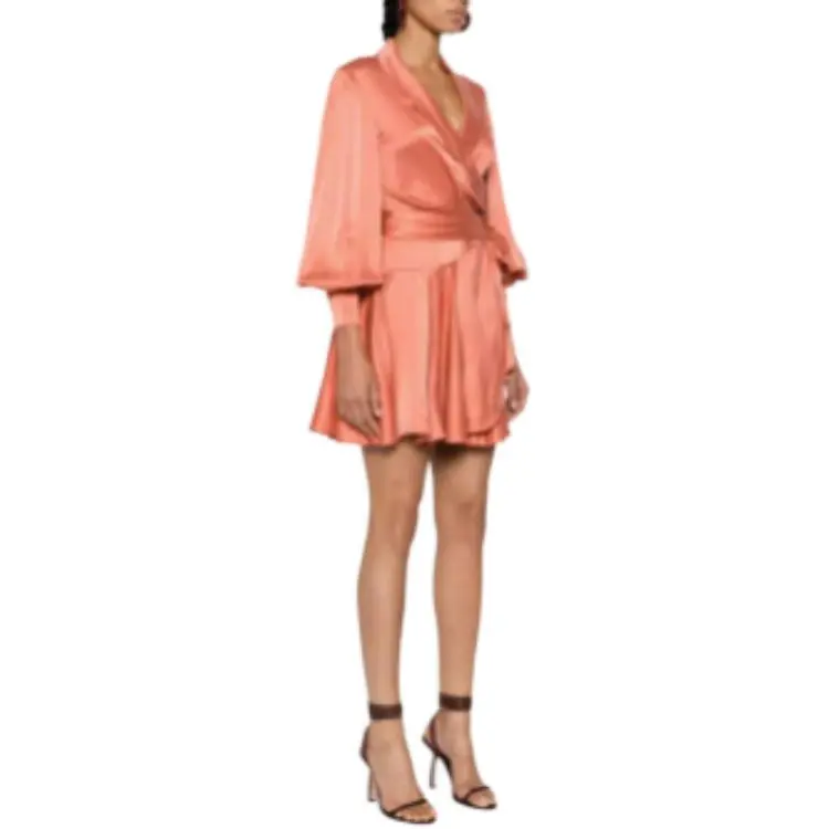 Zimmermann Silk Wrap Mini Dress-2