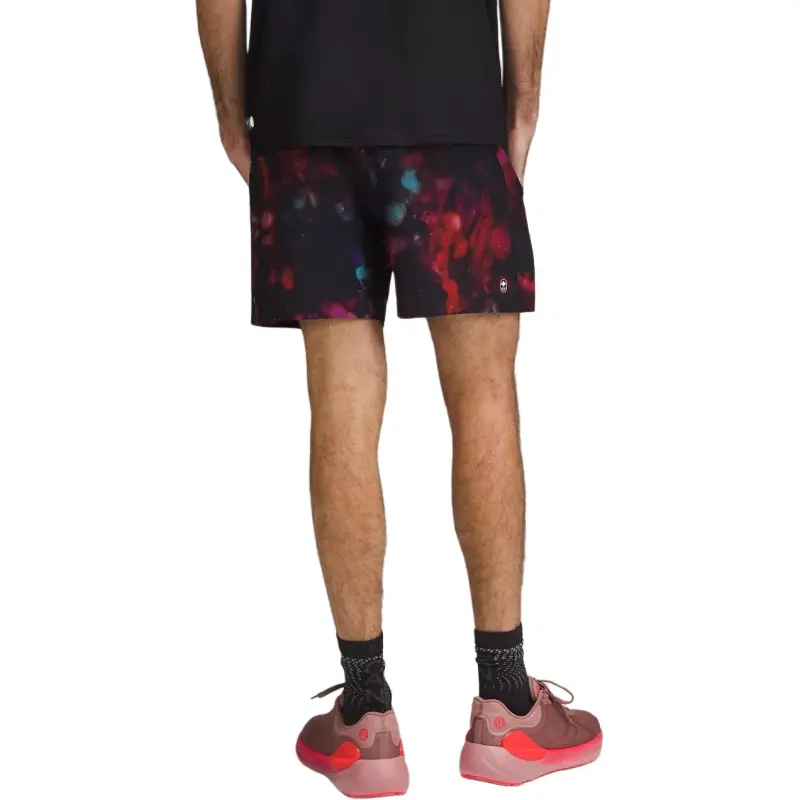 Lululemon Team Canada Collection Pace Breaker Lined COC Sports Shorts 5' Men's Guide Bright Light Mini Multicolor-1