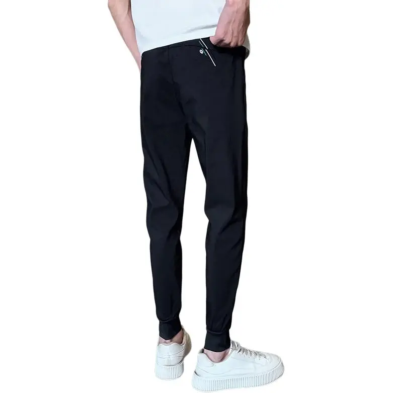 FRQ Casual Pants Unisex Black-1
