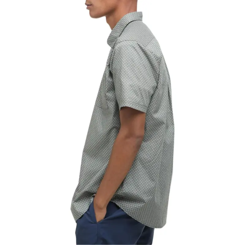 BARBOUR Shirts Men Green-3