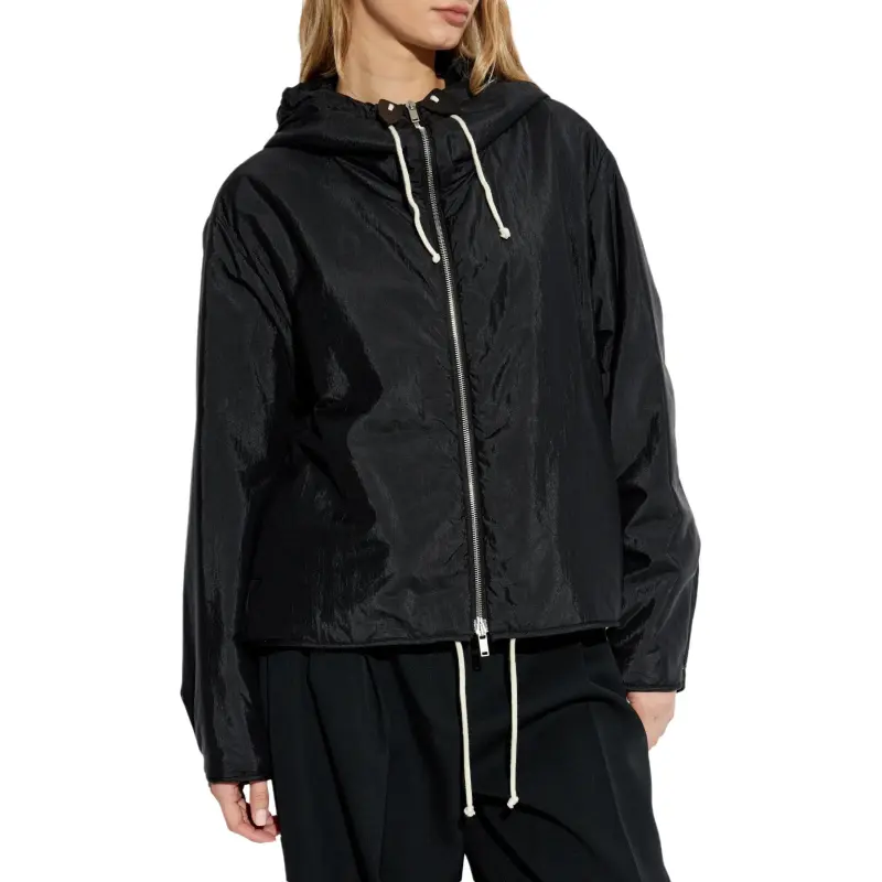 JIL SANDER Drawstring Hooded Jacket-1