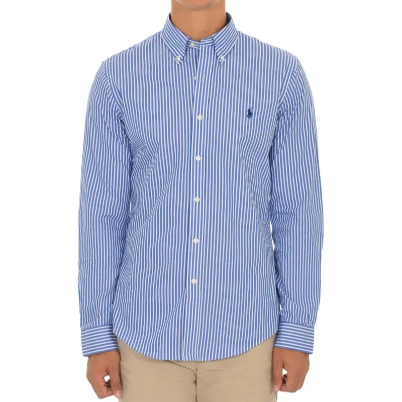 Polo Ralph Lauren Shirt Men's Blue White-1