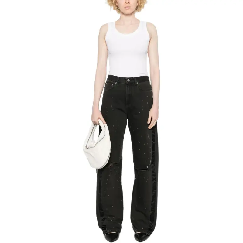 MM6 Maison Margiela Paint splatter Effect Jeans-1