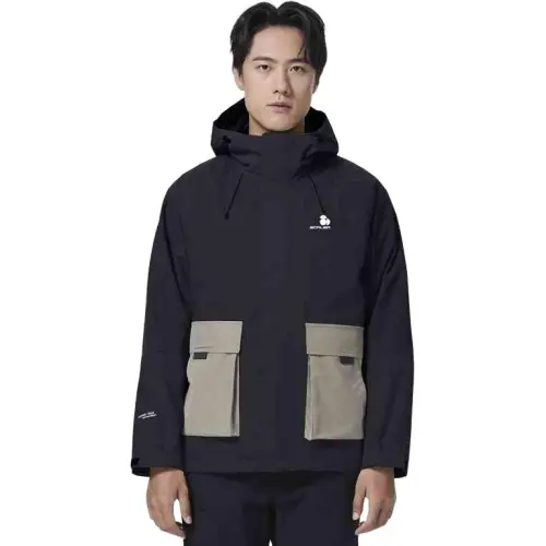 SCALER Water Resistant Water Repellent Insulated For Cold Weather Windproof Windbreaker Jacket Men's