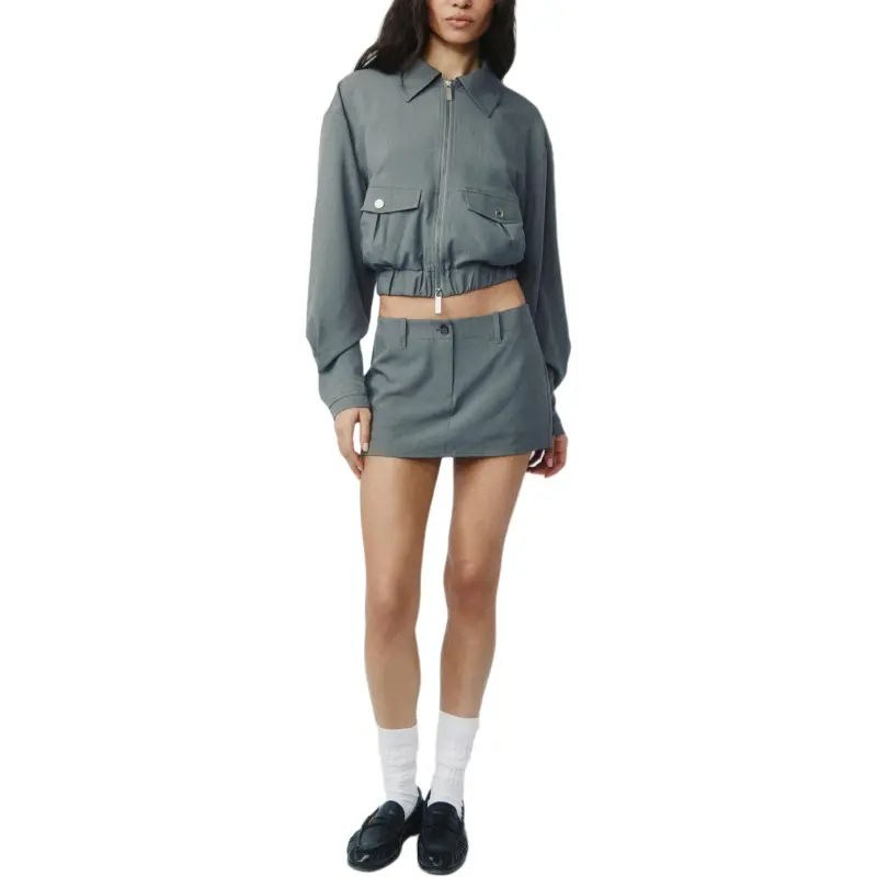 WITH JEAN SS25 Monroe Casual Short Skirts Women's-3