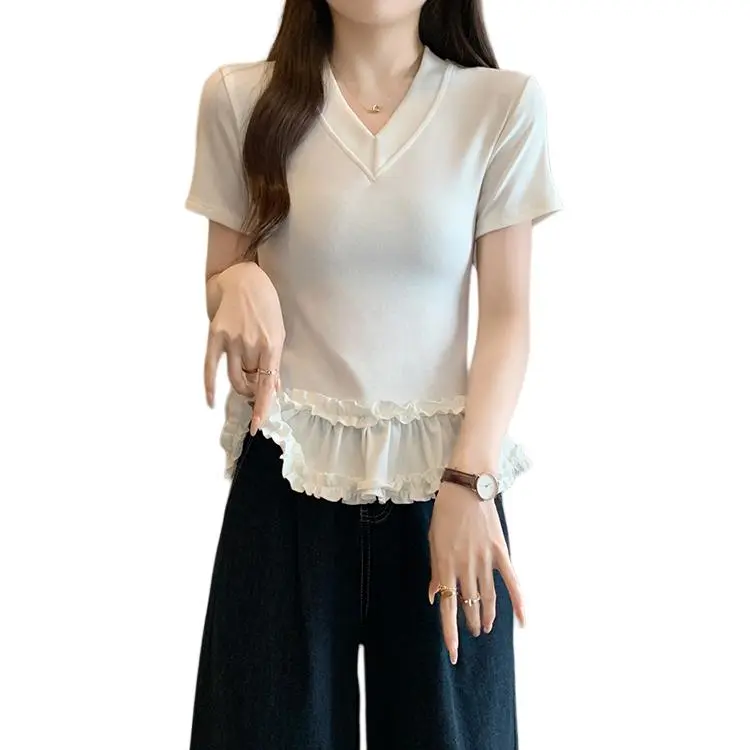 Dior Beauty Set in Sleeve T Shirt Women's-3
