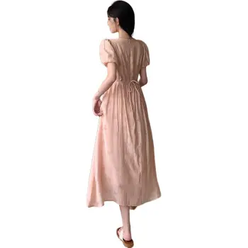TEME Short Sleeved Dress Women's Pink