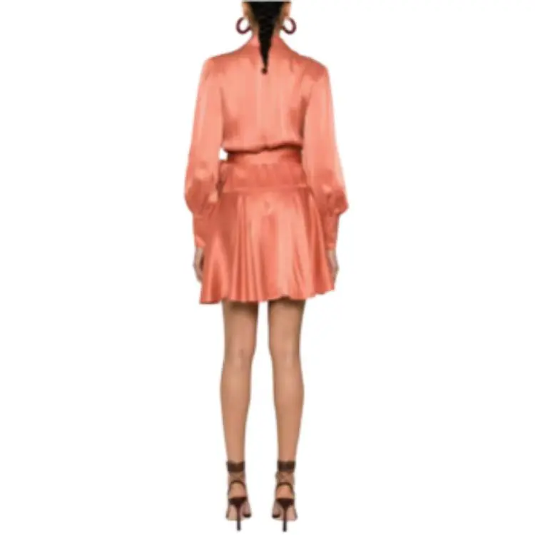 Zimmermann Silk Wrap Mini Dress-3