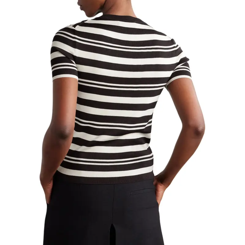 NILI LOTAN Striped T shirt-2