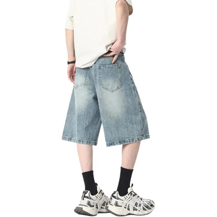 BEAR UNION Denim Shorts Men-5