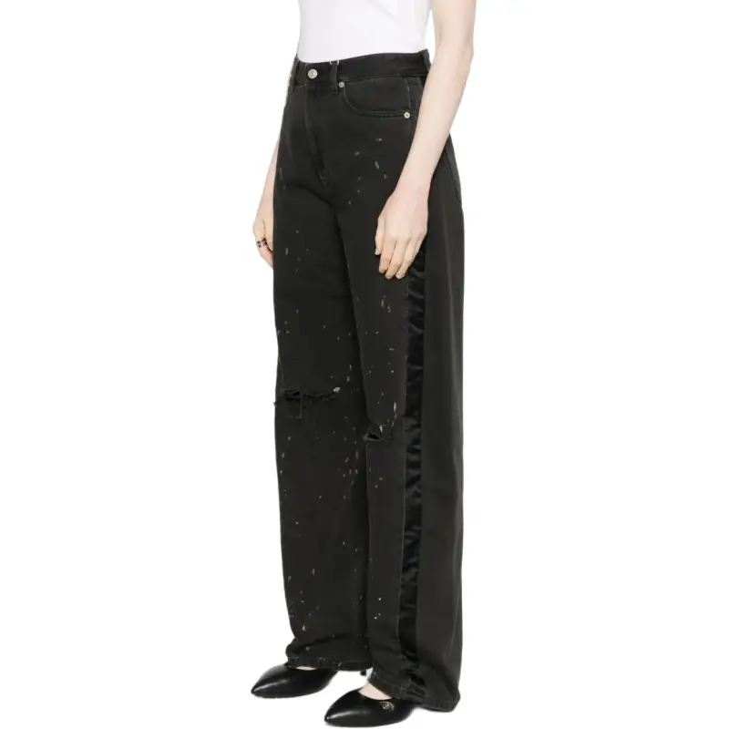 MM6 Maison Margiela Paint splatter Effect Jeans-3