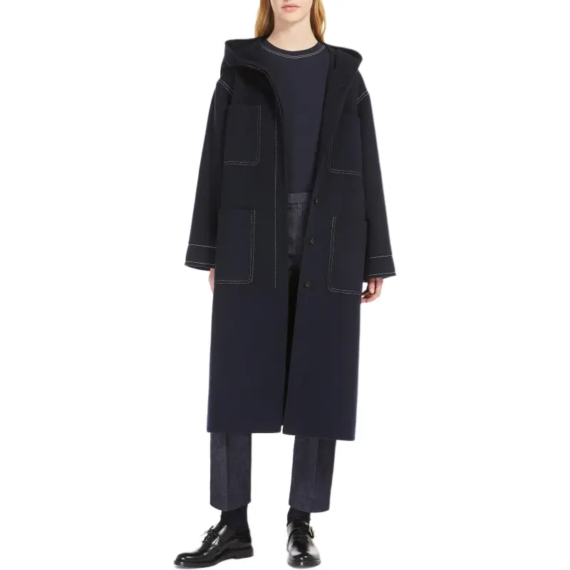 ’S MAX MARA Uruguay Collection Coats Women's Midnight Blue-3
