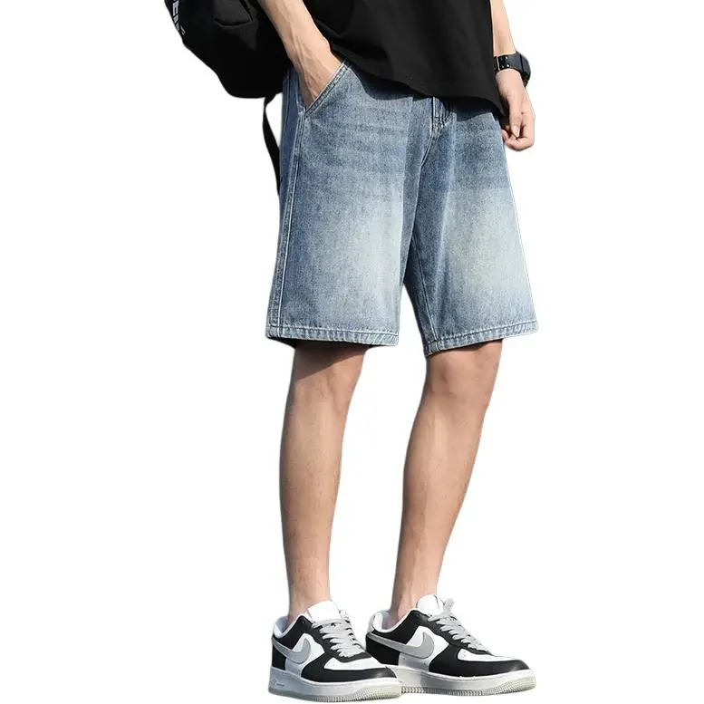 Jeep Denim Shorts Unisex Light Blue-1
