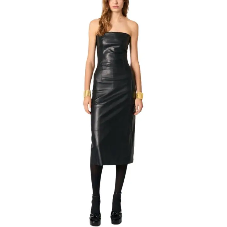Maje Sleeveless Dress Women's Black-3
