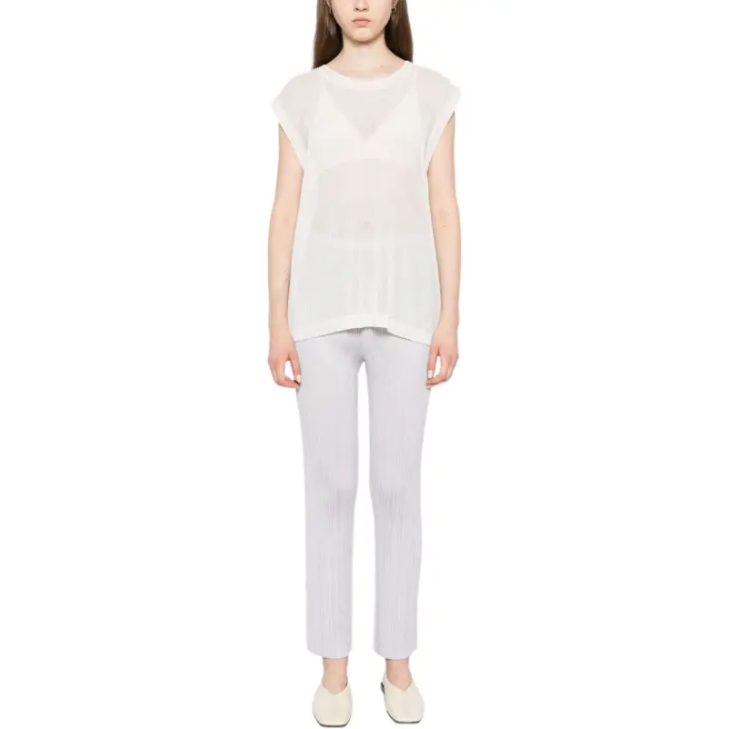 PLEATS PLEASE ISSEY MIYAKE Tatami July Tank Top-1