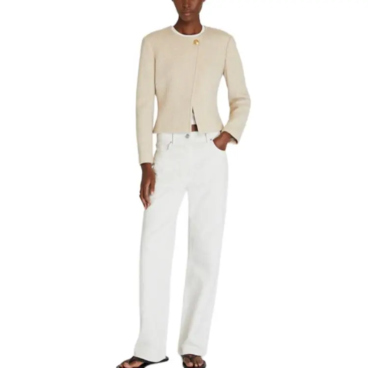CLUB MONACO Jacket Women's Beige Apricot-2