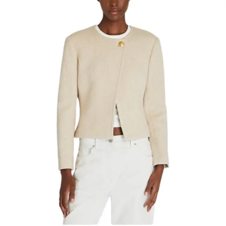 CLUB MONACO Jacket Women's Beige Apricot-1
