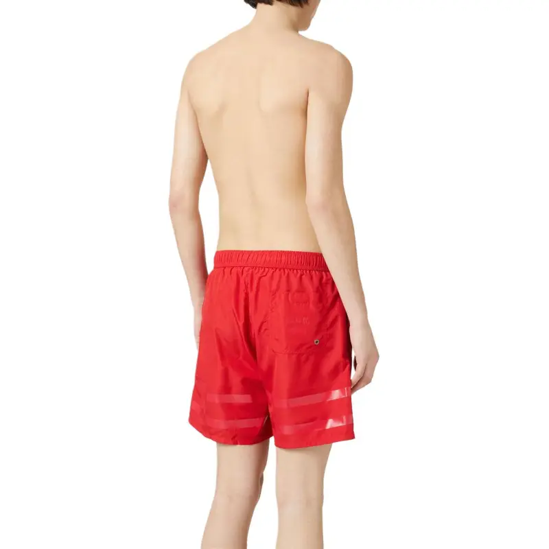 Iceberg Swimming Shorts Men's Red-3