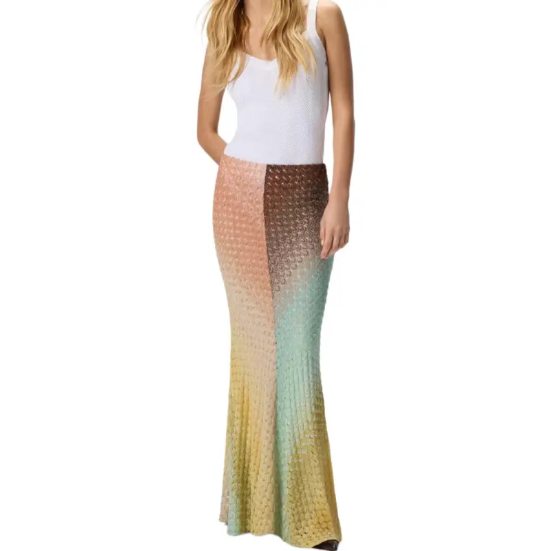 MISSONI Woven Maxi Skirt-1