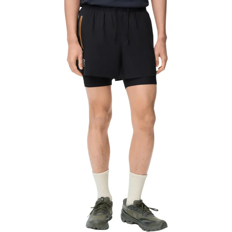 LOEWE x On SS25 Sports Shorts Men's Black-2