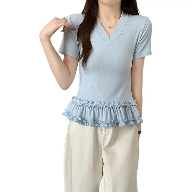 Dior Beauty Set in Sleeve T Shirt Women's-8
