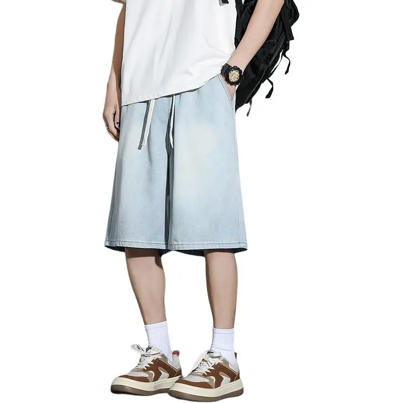 OPMO Denim Shorts Unisex-8