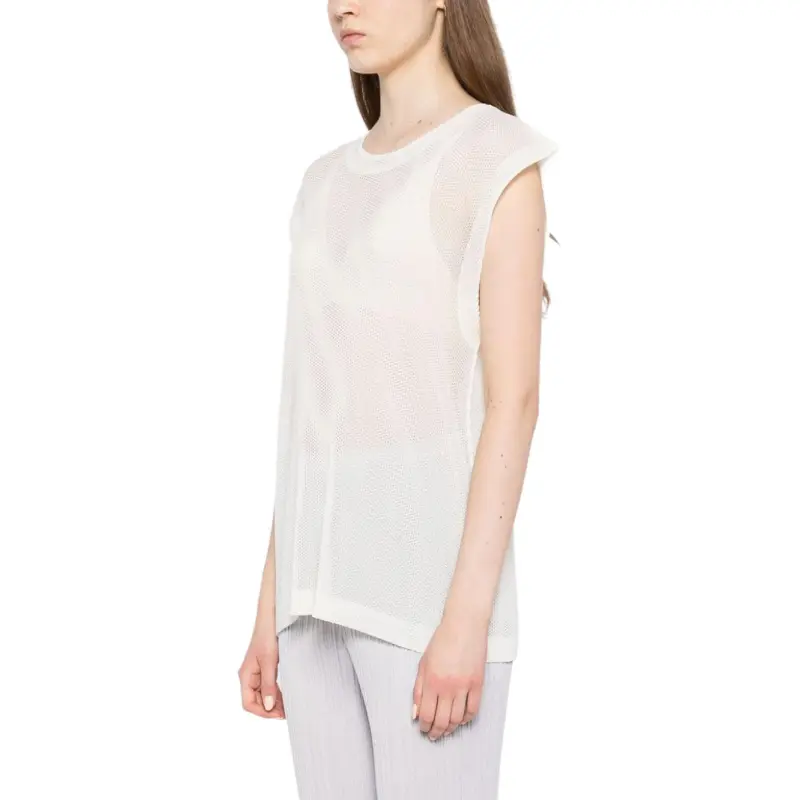 PLEATS PLEASE ISSEY MIYAKE Tatami July Tank Top-3