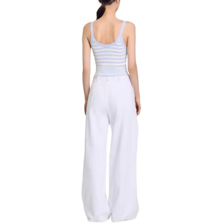 Sandro Knitted Vest Top-3