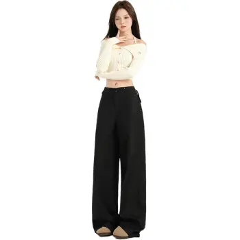 ZAZN Casual Pants Women's Black