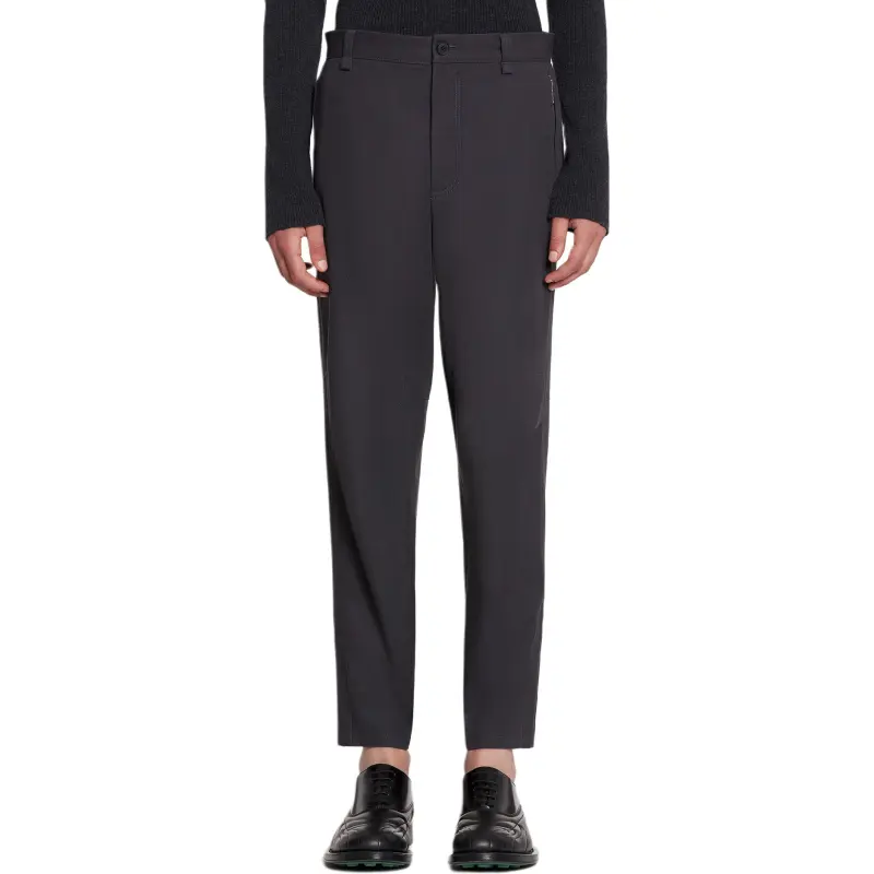 Lanvin FW24 Casual Pants Men's Black-2