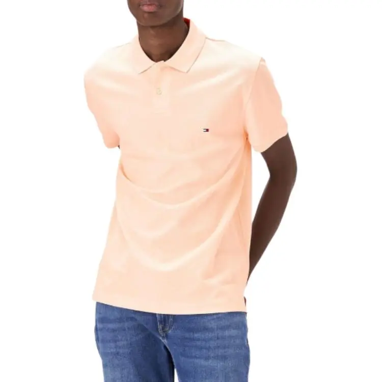 Tommy Hilfiger Polo Shirt Men's Pink-1