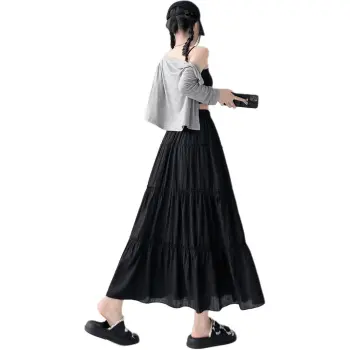 Dior Beauty Casual Long Skirt Women's White