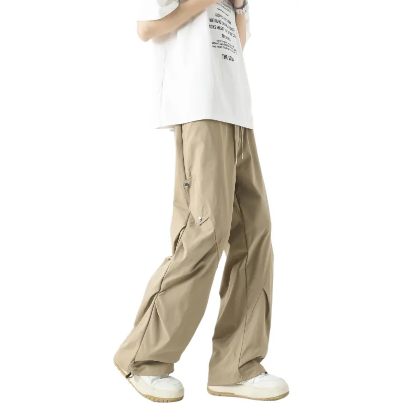 ARCANEFUNK Casual Pants Unisex Khaki-7