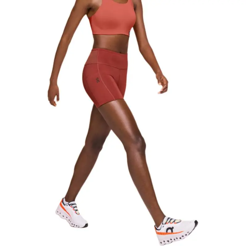 On Performance Sports Shorts Women's Red-3