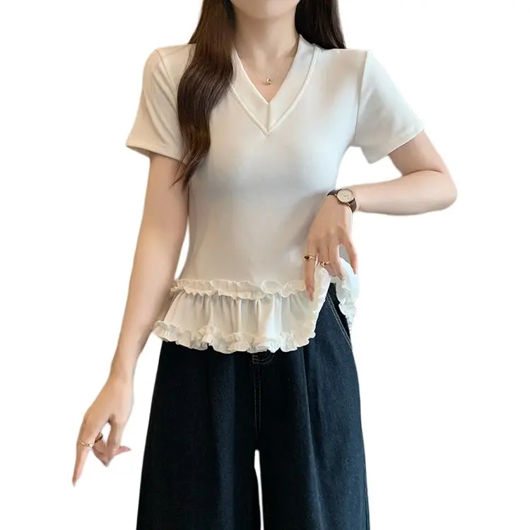 Dior Beauty Set in Sleeve T Shirt Women's-2