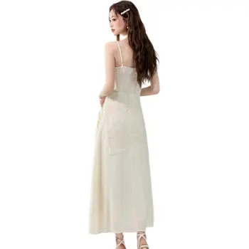 ETSE Slip Dress Women's Apricot