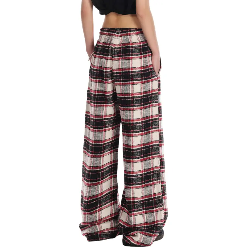 VINMUK Casual Pants Women's Red-7
