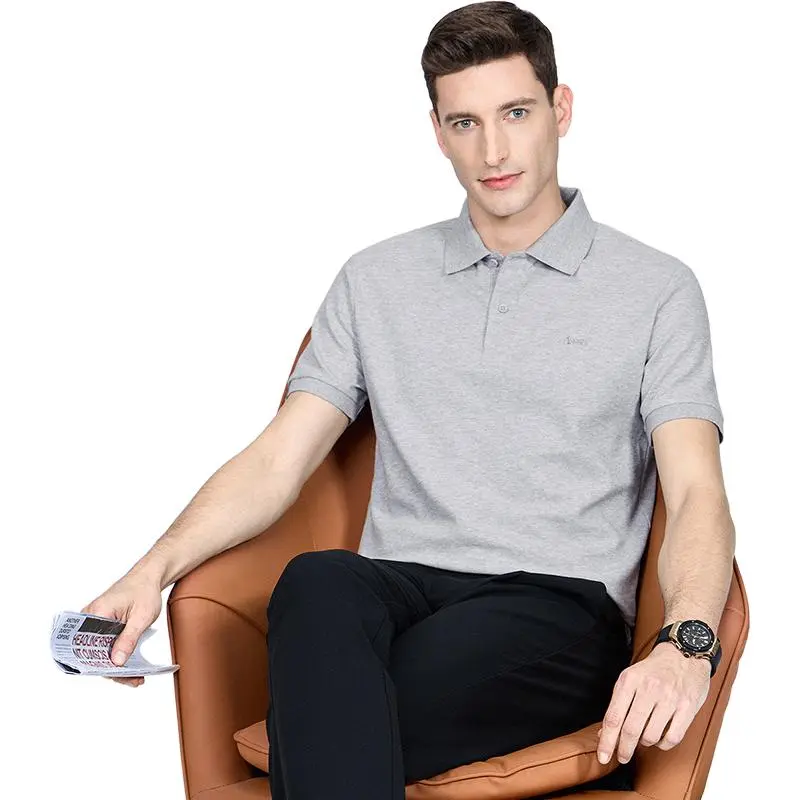 FIRS Polo Shirt Men's Heather Gray-3