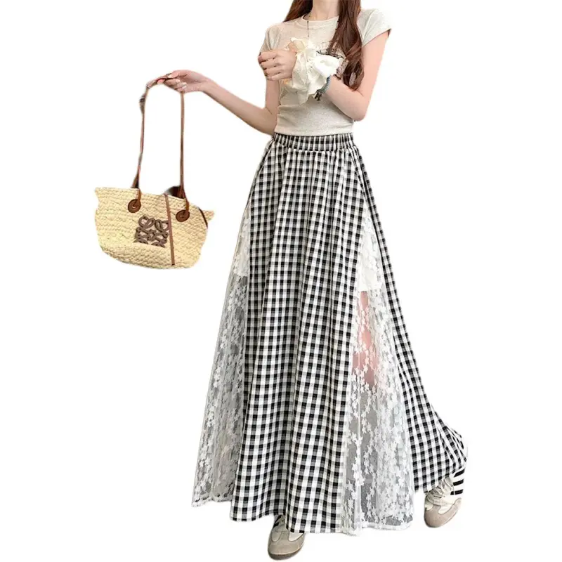 Dior Beauty Casual Long Skirt Women's-12