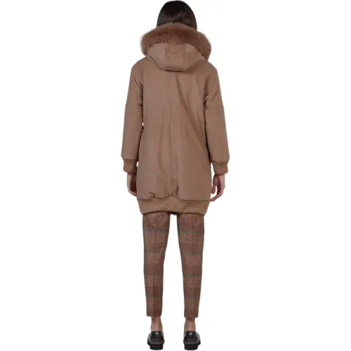 Andrè Maurice Coat Women's Camel