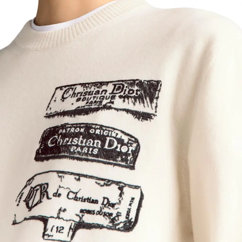 DIOR Sweaters Men White-5