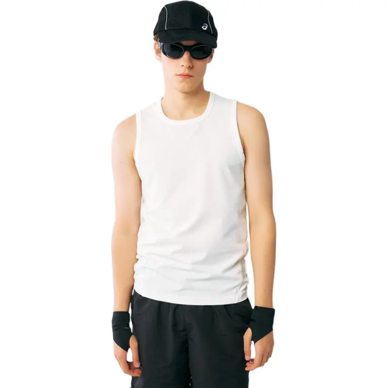MYSAMESAME Tank Tops Unisex White-1