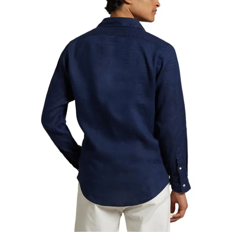 Polo Ralph Lauren Shirt Classic Fit Men's Dark Blue-2