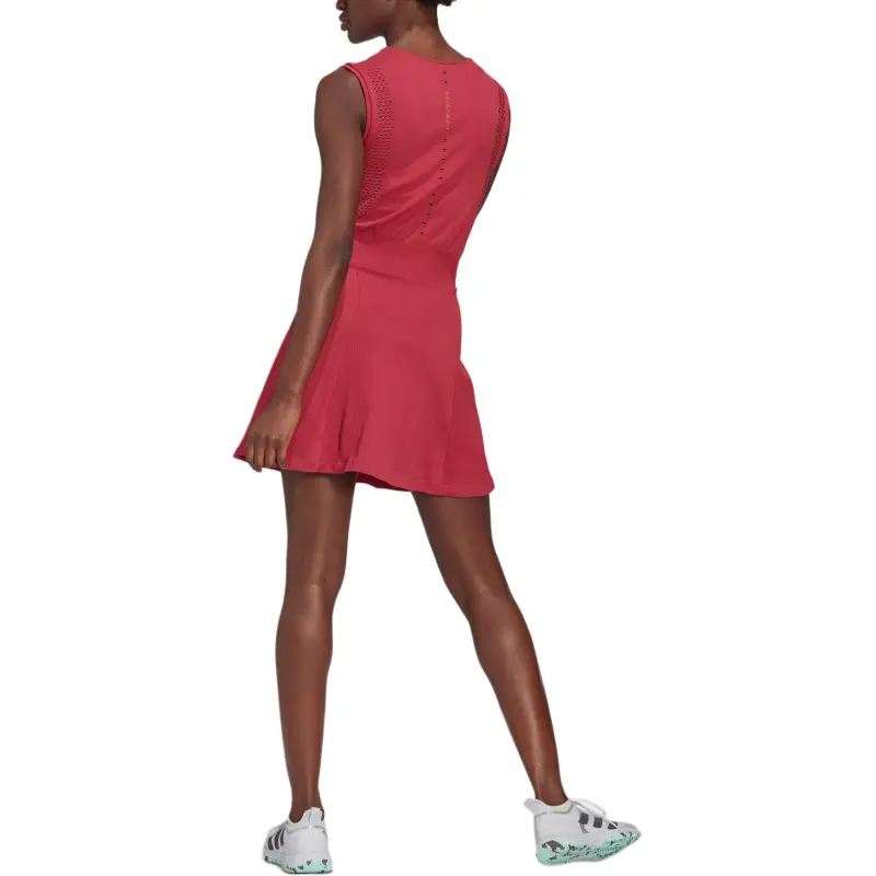 Adidas Primeknit Sleeveless Dress Women's Pink-2