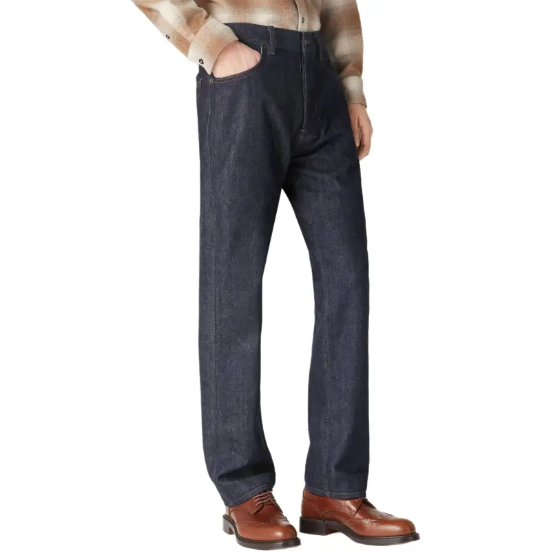 Loro Piana FW24 Jeans Men's Dark Shadow Blue-2