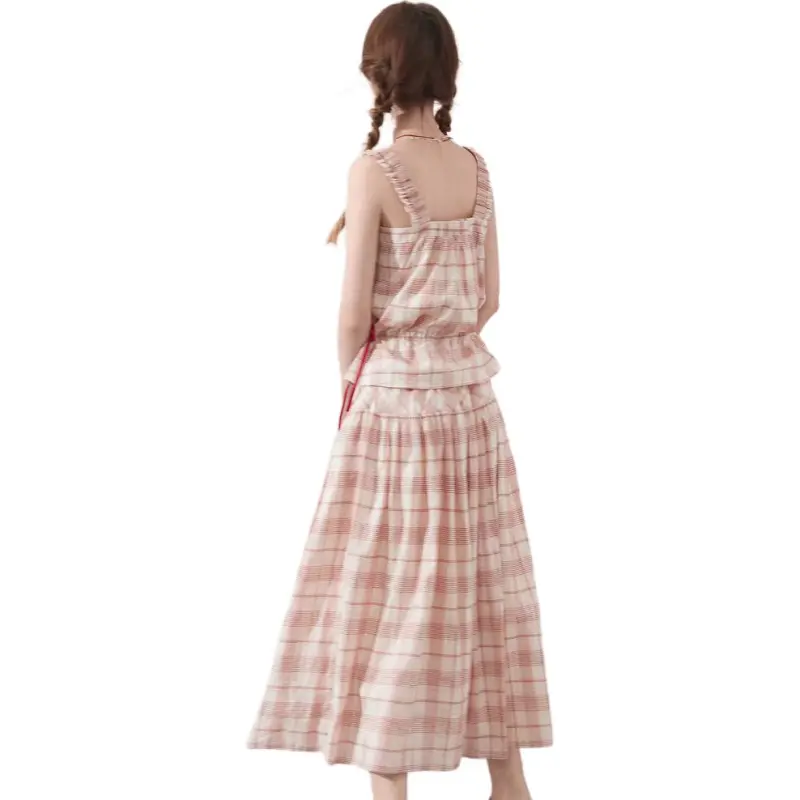 ABCMININ Two Piece Skirt Sets Women's-1