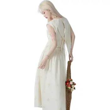 Mu Xiao Xin Skirt Set Women's White