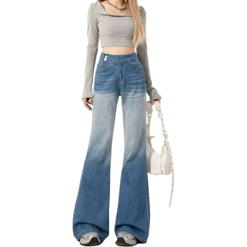 Ordifen Jeans Women's Blue-2