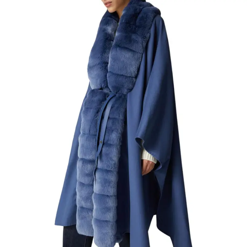 Loro Piana Cloak Women's Canterbury Blue-3